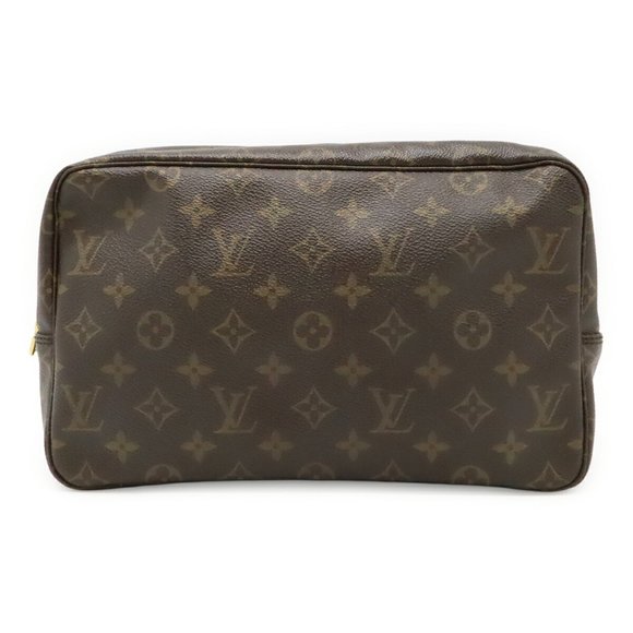 LOUIS VUITTON Brown Monogram Pouch - Picture 1 of 8
